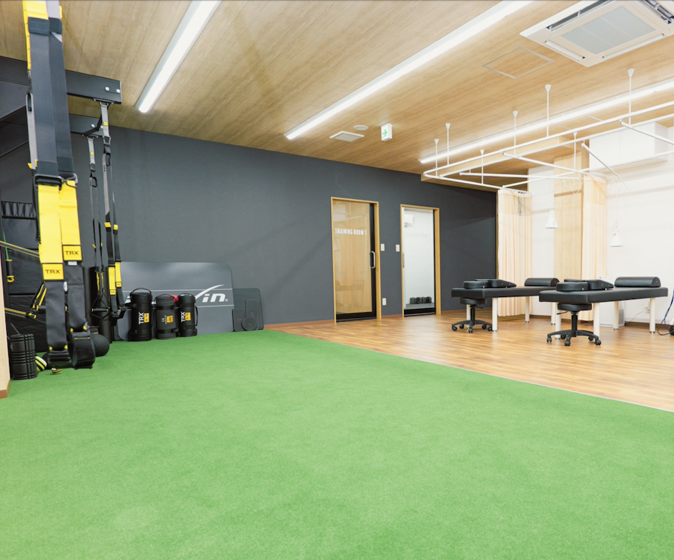 ファンクショナルエリア／整体エリア完備