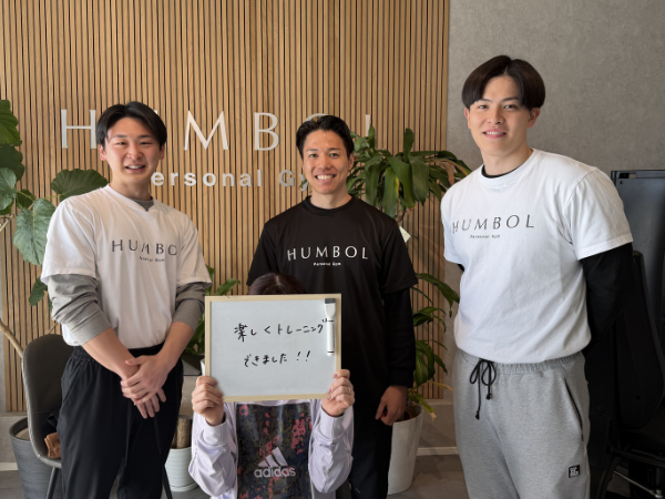 一緒に働くトレーナーの写真です。