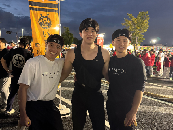 【地域のお祭りの写真】地域の方々の繋がりも大切にしています。